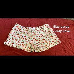 Lucy Love Cherry Shorts